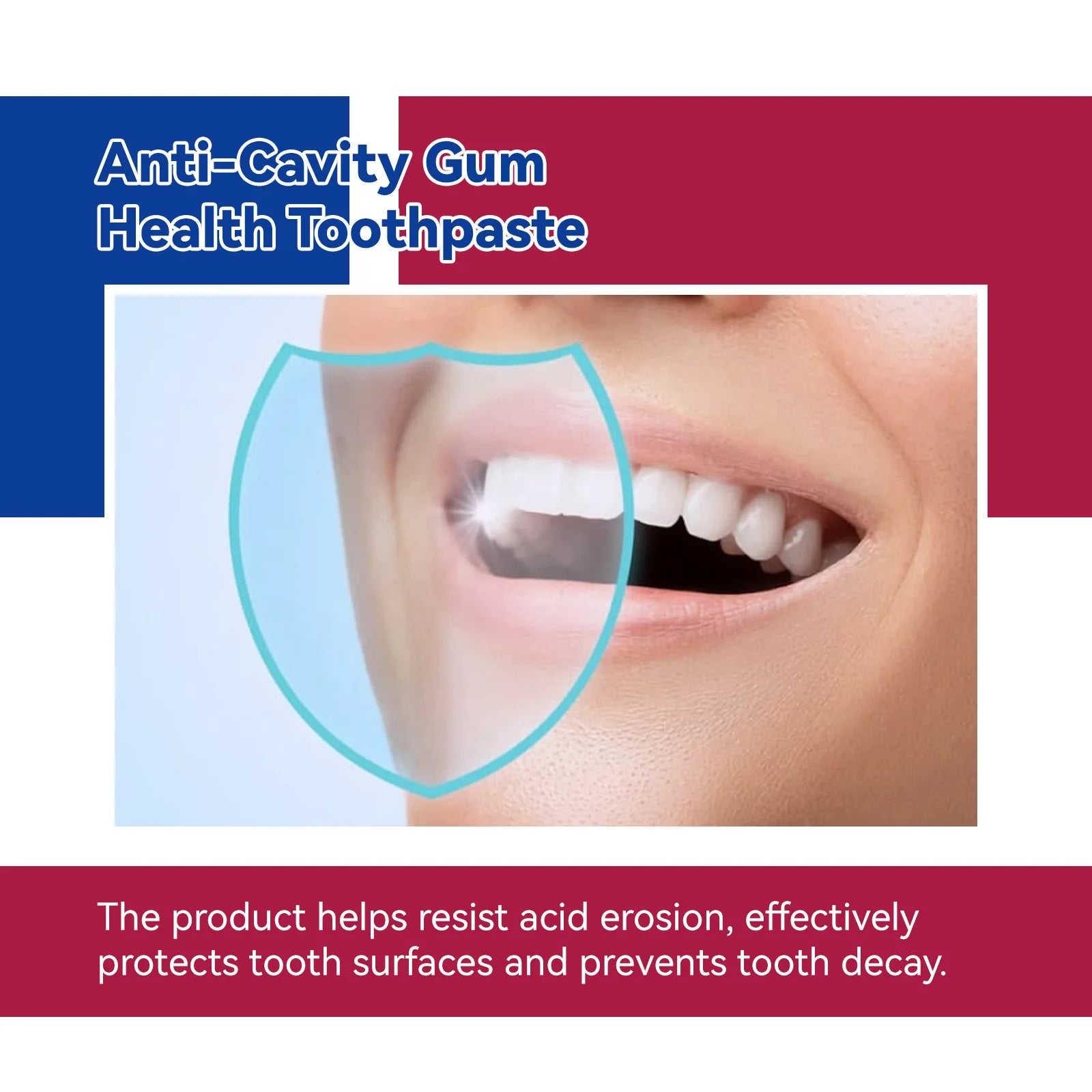 Oralhoe 120g Anti Cavity Toothpaste Repair Gum Health Tartar Deep Cleansing Yellow Teeth Whitening Remove Oral Odor Toothpaste