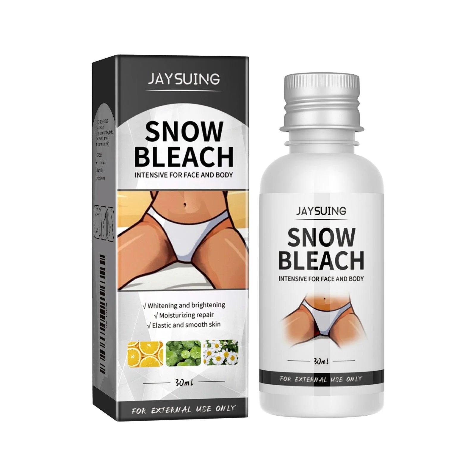 30ml Jaysuing Underarm And Thigh Black Cream Remove Black Spots Melanin Bright White Private Parts Moisturizing Body Lotion