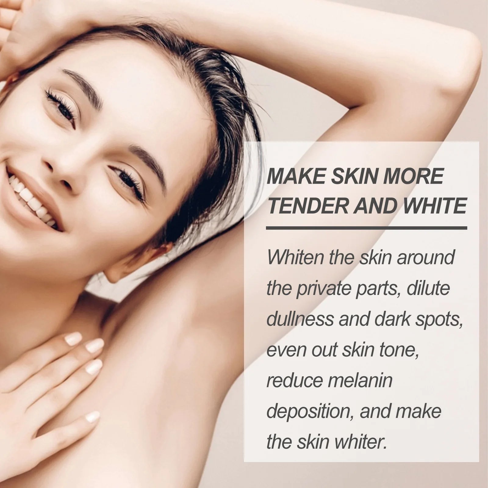 30ml Jaysuing Underarm And Thigh Black Cream Remove Black Spots Melanin Bright White Private Parts Moisturizing Body Lotion