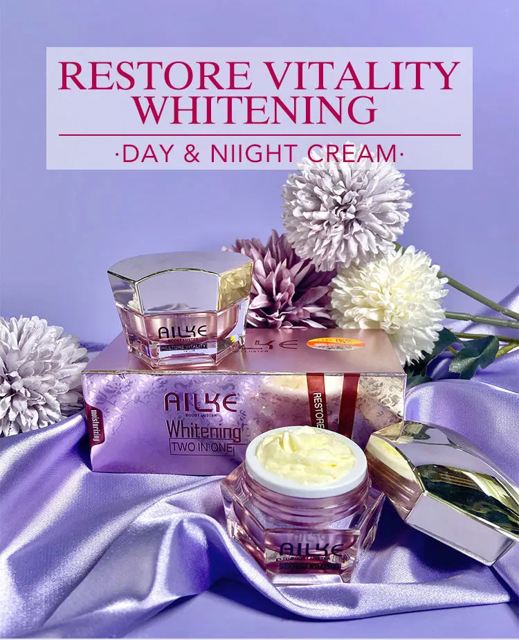 AILKE Lightening Face Cream, Antioxidant, Radiant Skin, Firming, With Sodium Hyaluronate, Clean Skin Facial Cream