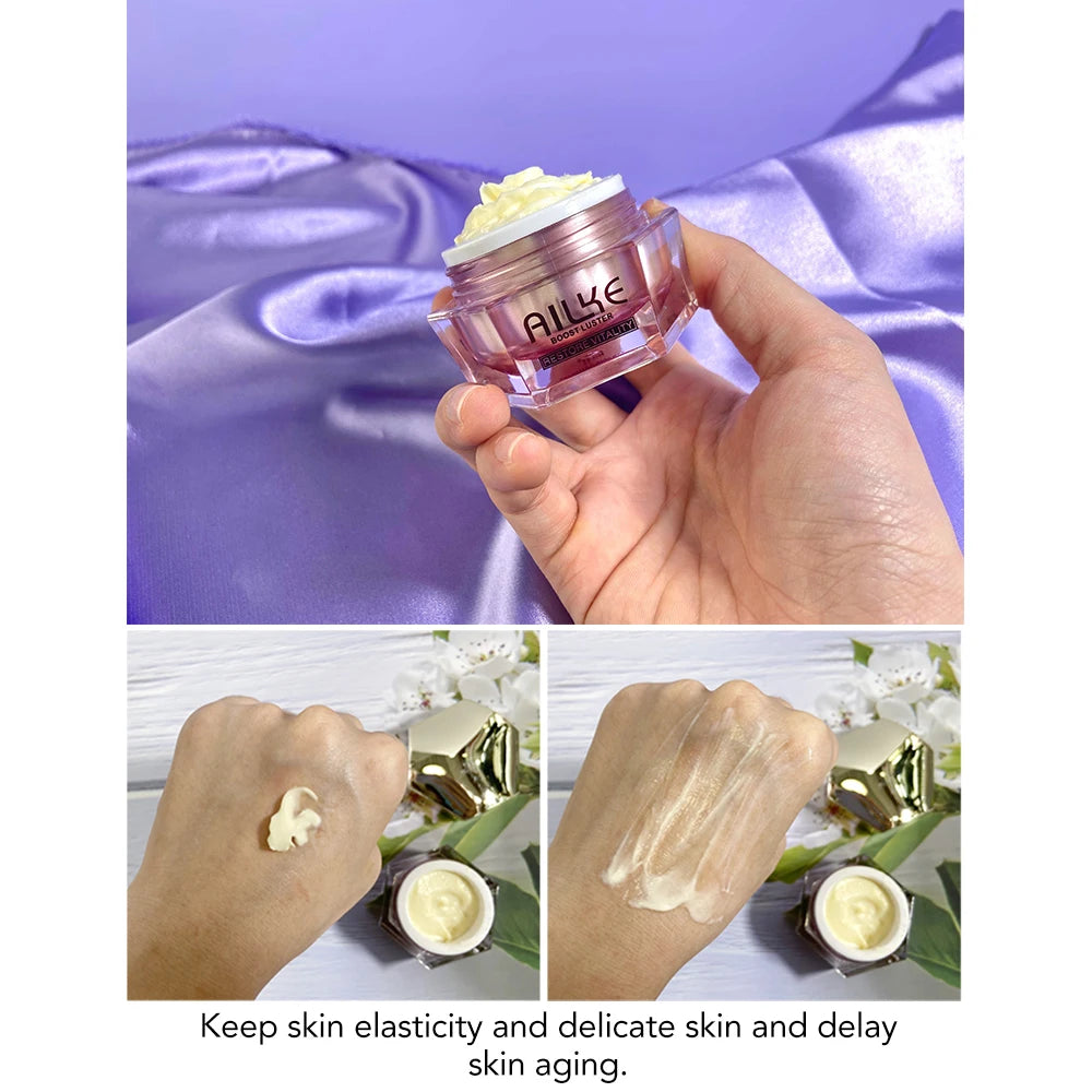 AILKE Lightening Face Cream, Antioxidant, Radiant Skin, Firming, With Sodium Hyaluronate, Clean Skin Facial Cream