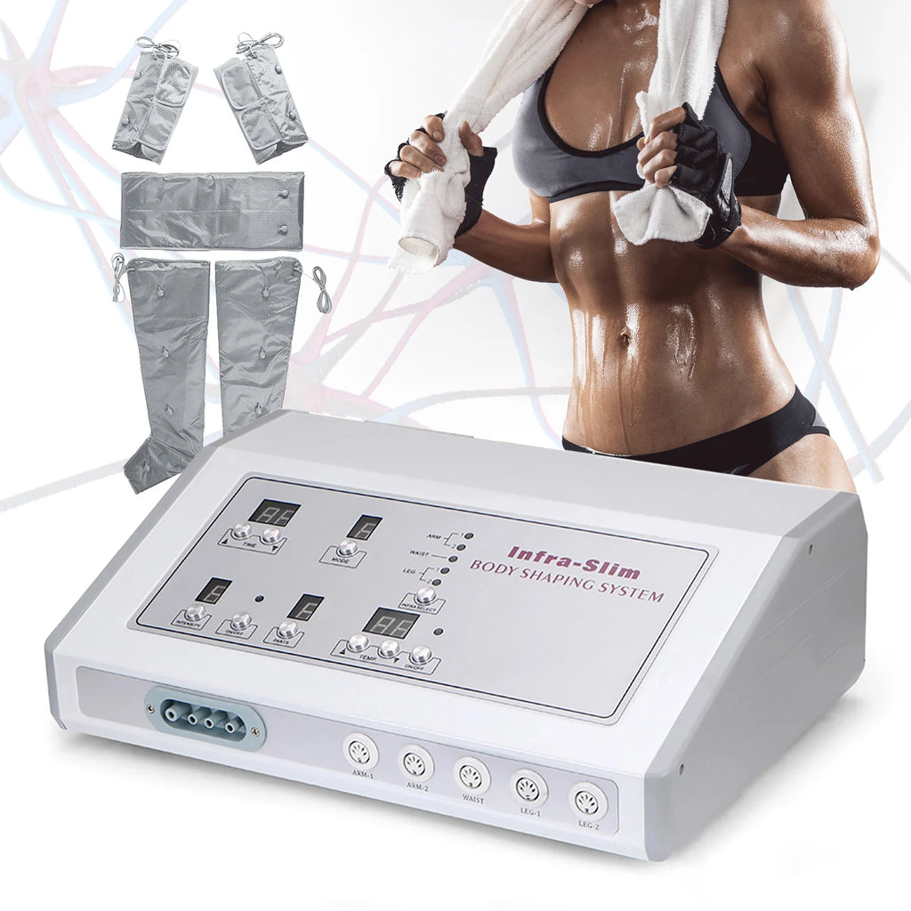 Far-infrared Ray Heating Air Pressure Slimming Suit Pressotherapy Body Contouring Weight Loss SPA Machine