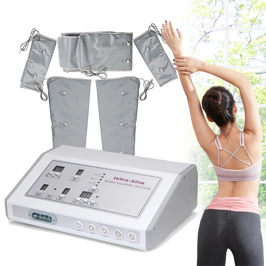 Far-infrared Ray Heating Air Pressure Slimming Suit Pressotherapy Body Contouring Weight Loss SPA Machine