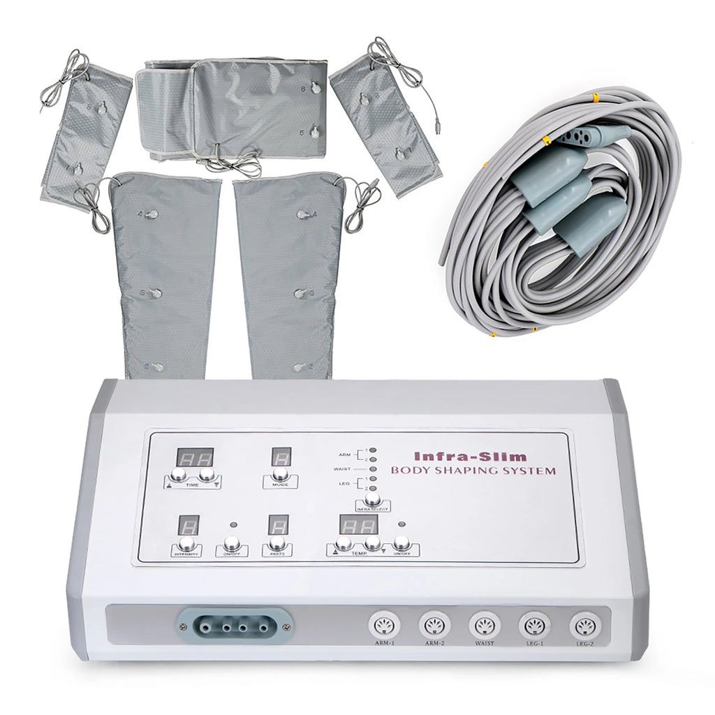 Far-infrared Ray Heating Air Pressure Slimming Suit Pressotherapy Body Contouring Weight Loss SPA Machine