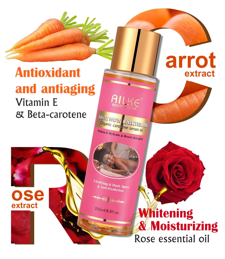 AILKE Women Skin Glowing Body Lotion, Moisturizing, Brightening, Nourishing, Smoothing Skin Cream, With Niacinamide